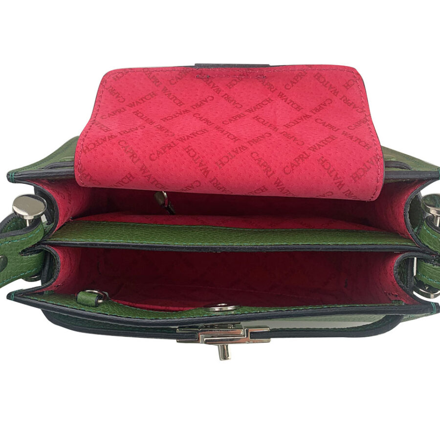 Borsa Holly Mini 22 Alce stampato Green - immagine 3