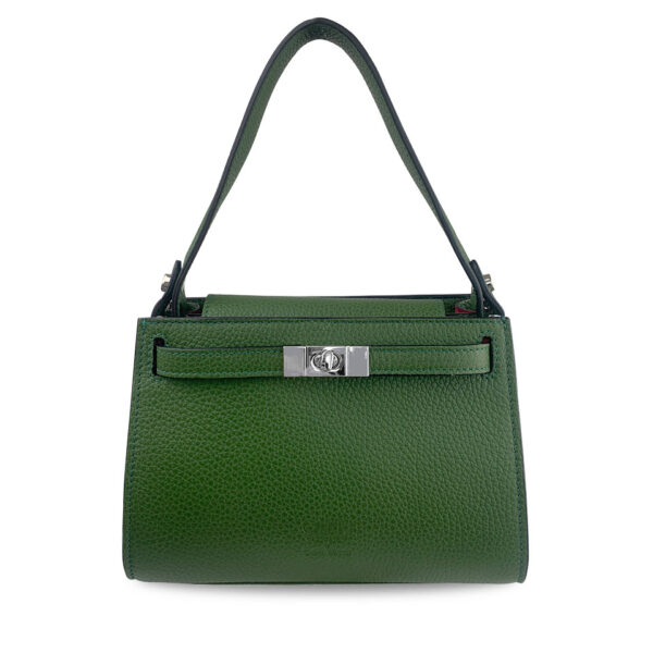 Borsa Holly Mini 22 Alce stampato Green