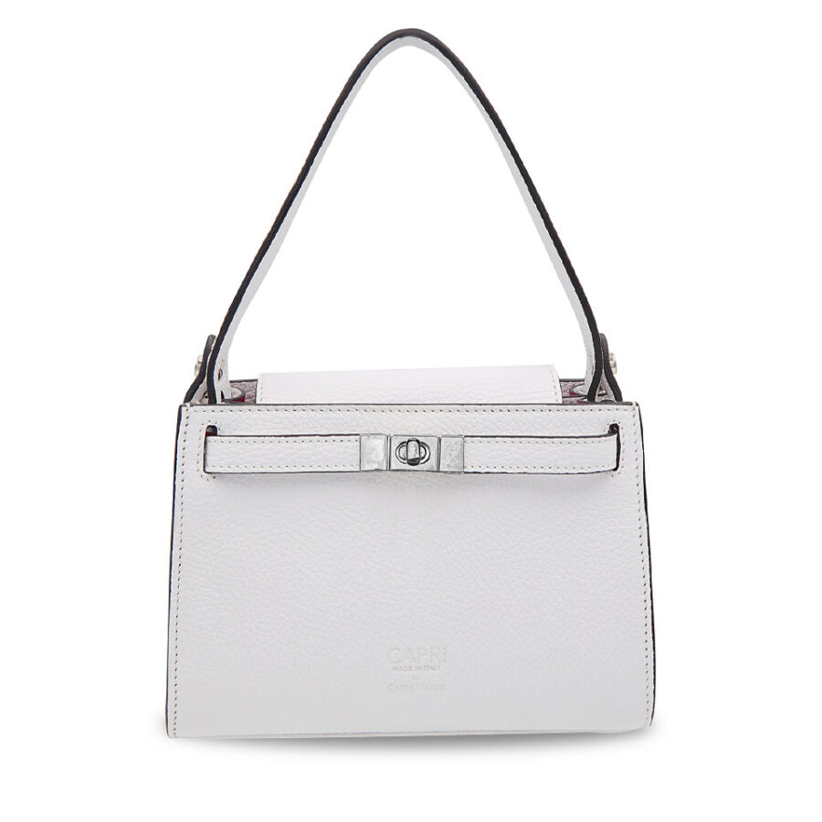 Borsa Holly Mini 22 Alce stampato White