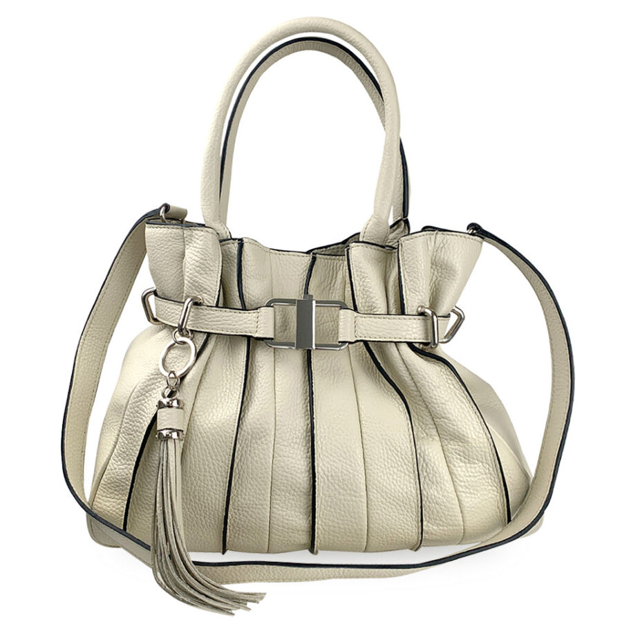 Borsa Marta Media 35 Alce stampato Beige - immagine 2