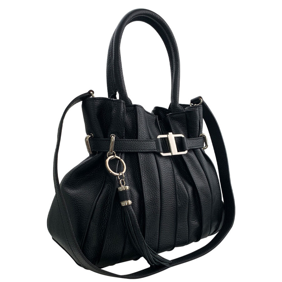 Borsa Marta Media 35 Alce stampato Black - immagine 3