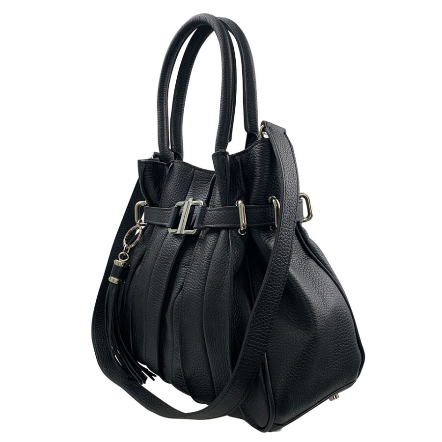 Borsa Marta Media 35 Alce stampato Black