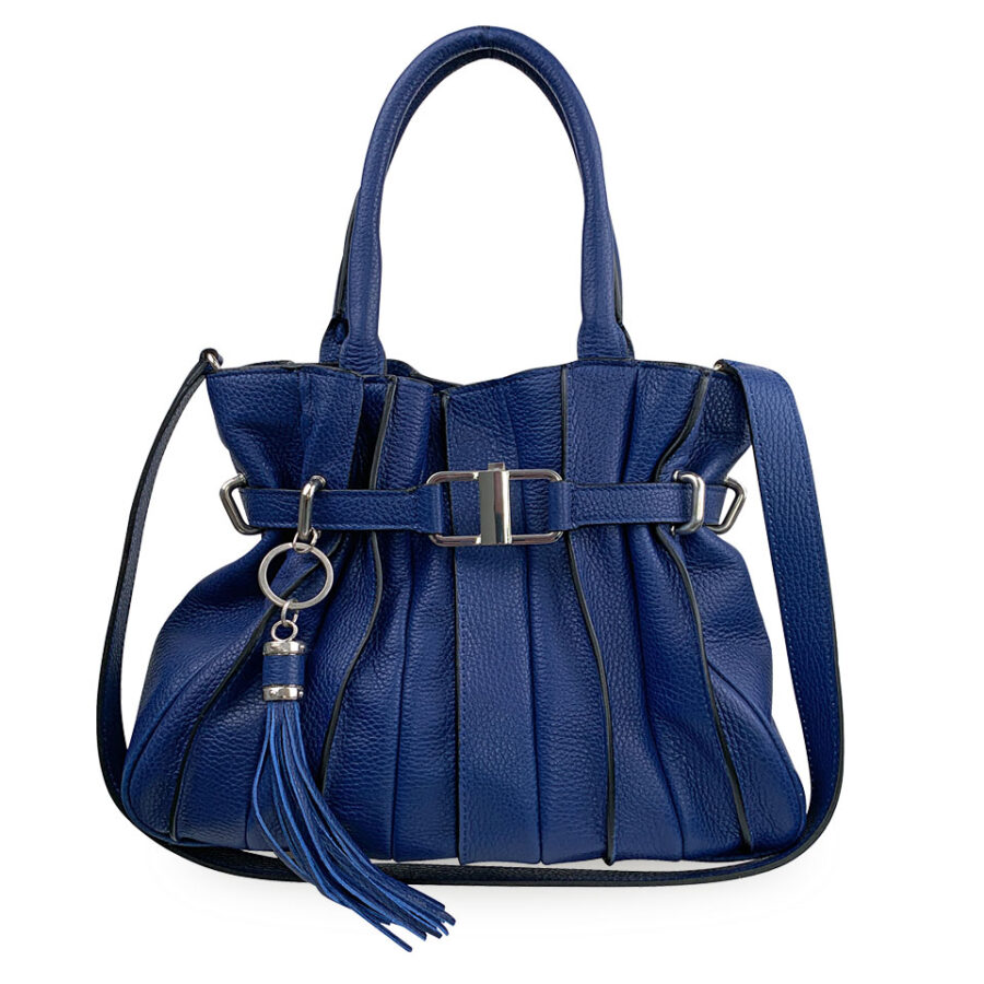 Borsa Marta Media 35 Alce stampato Blue Royal - immagine 2