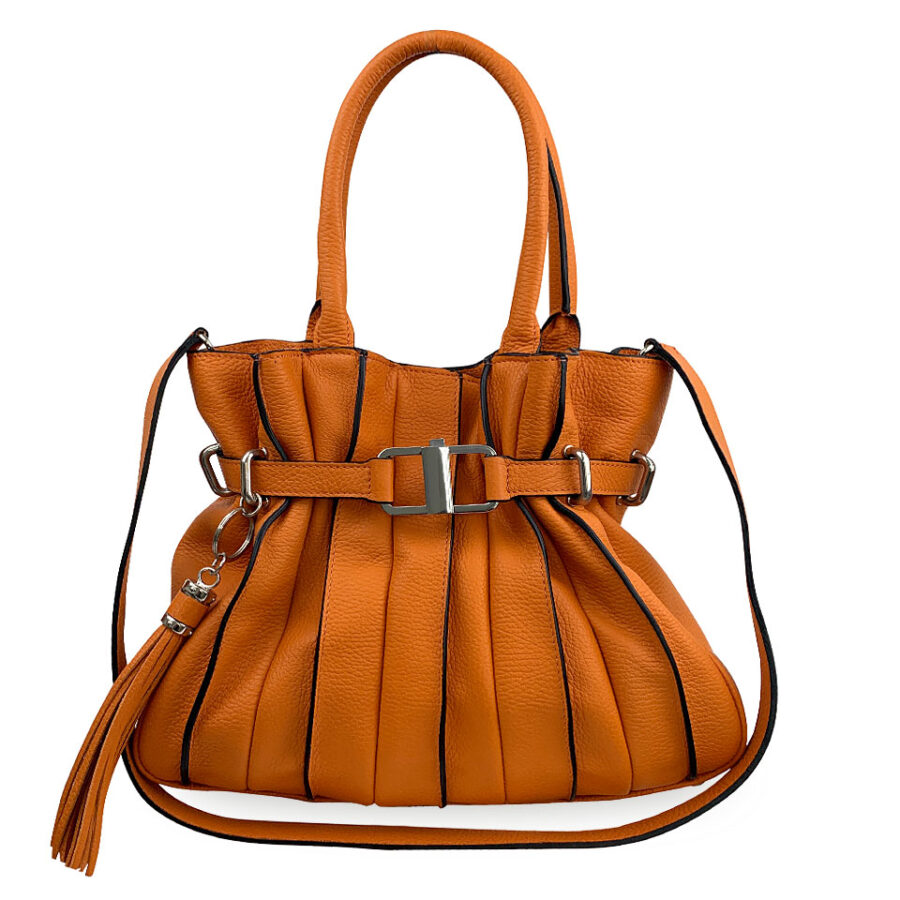 Borsa Marta Media 35 Alce stampato Orange - immagine 2