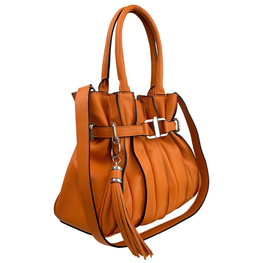 Borsa Marta Media 35 Alce stampato Orange - immagine 3