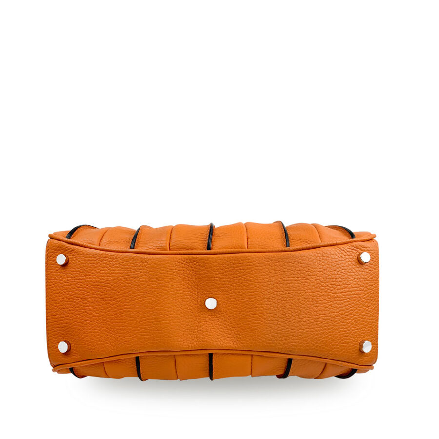 Borsa Marta Media 35 Alce stampato Orange - immagine 5