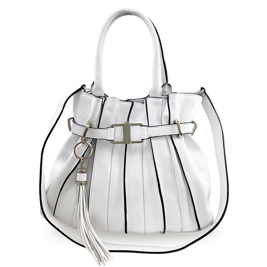 Borsa Marta Media 35 Alce stampato White - immagine 2