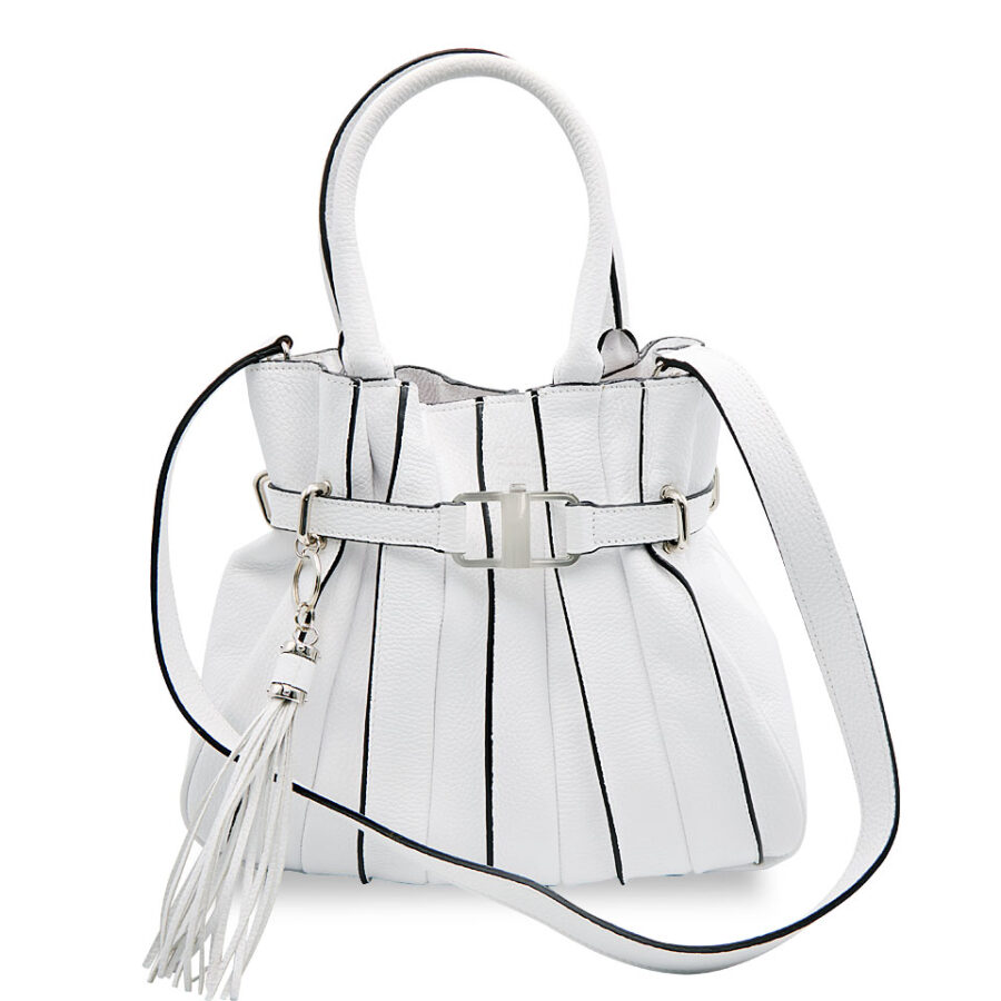 Borsa Marta Media 35 Alce stampato White - immagine 4