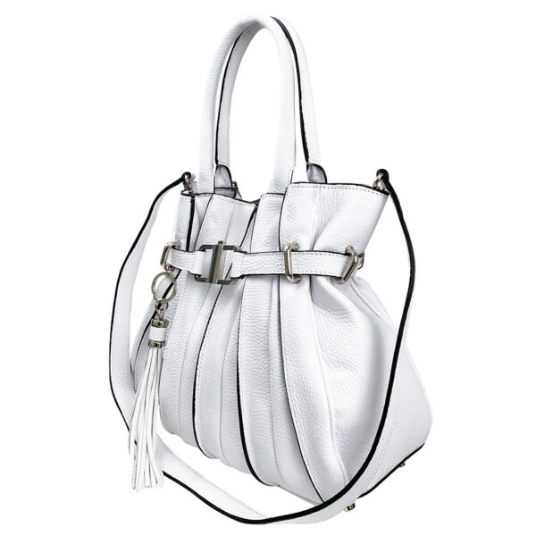 Borsa Marta Media 35 Alce stampato White