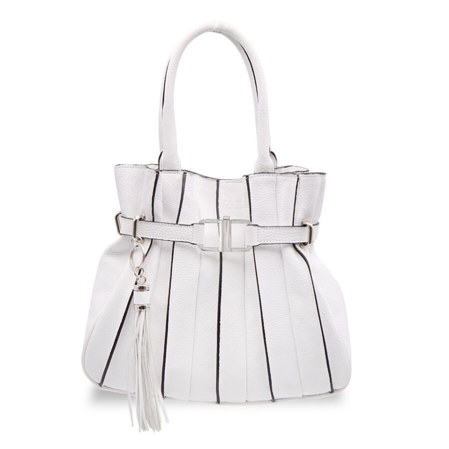 Borsa Marta Media 35 Alce stampato White