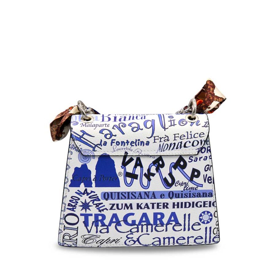Borsa New York 24 Graffiti Blue Royal - immagine 6