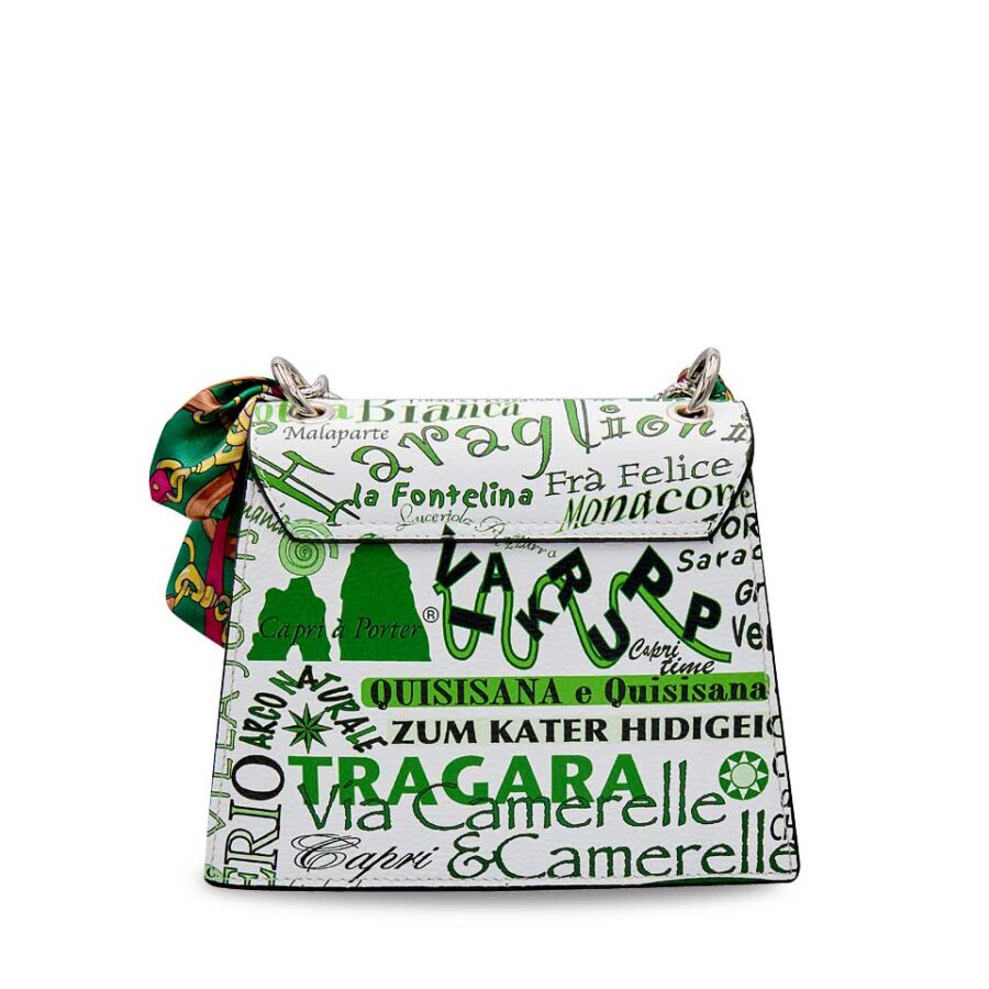 Borsa New York 24 Graffiti Light Green - immagine 6