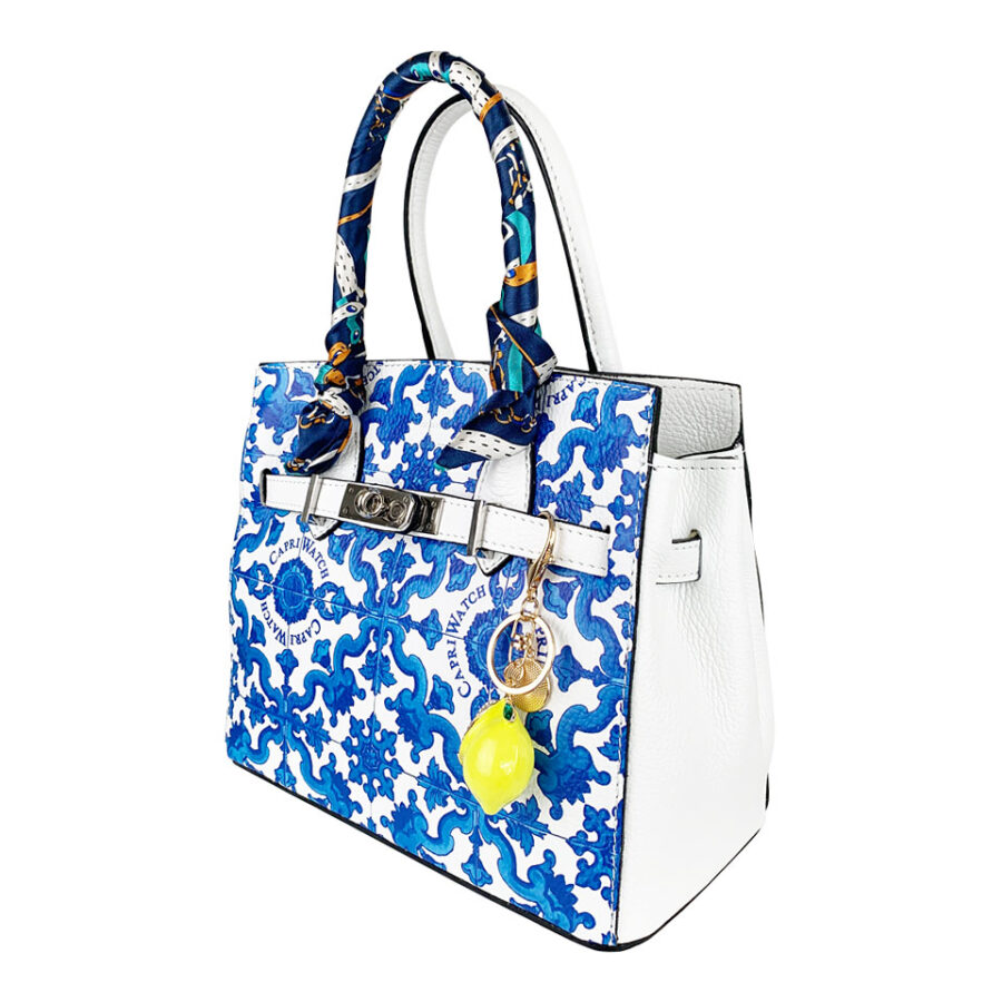 Borsa Paris Media 24 Majolic Blue Royal - immagine 2