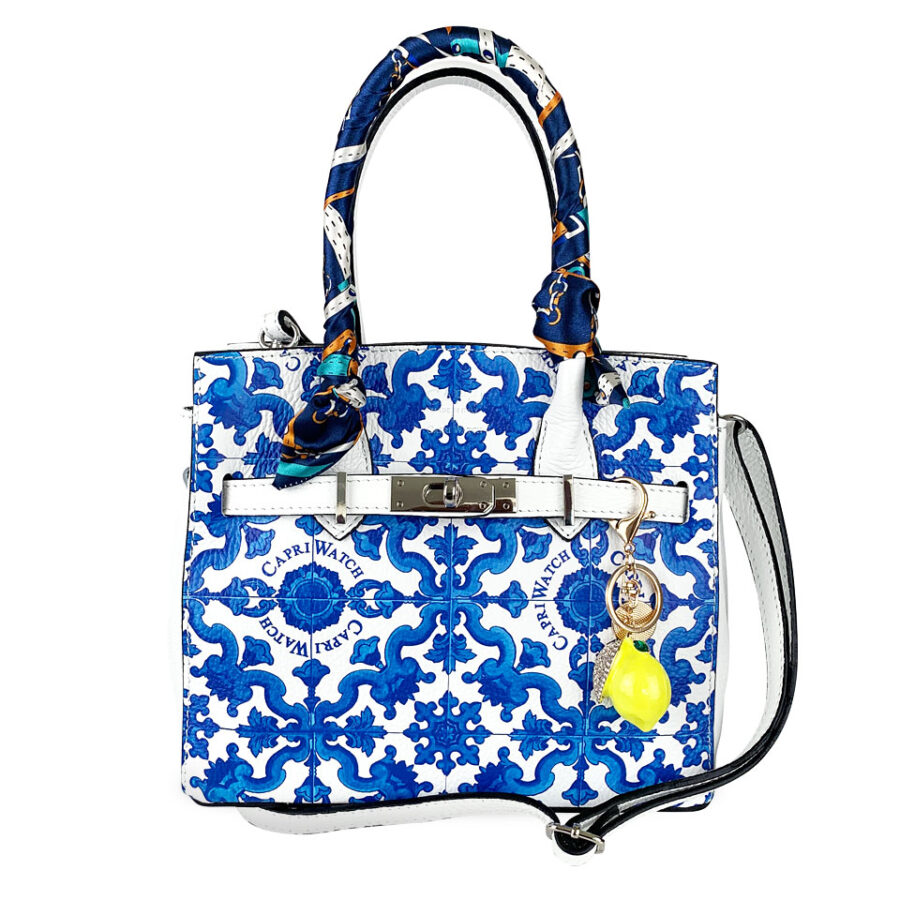 Borsa Paris Media 24 Majolic Blue Royal - immagine 3