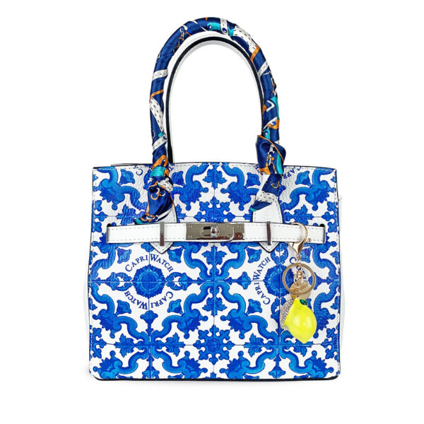 Borsa Paris Media 24 Majolic Blue Royal