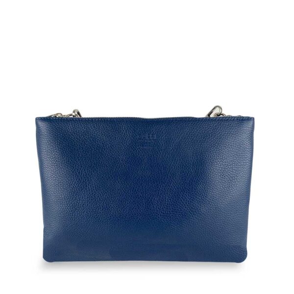 Borsa Pochette Double Blue Navy