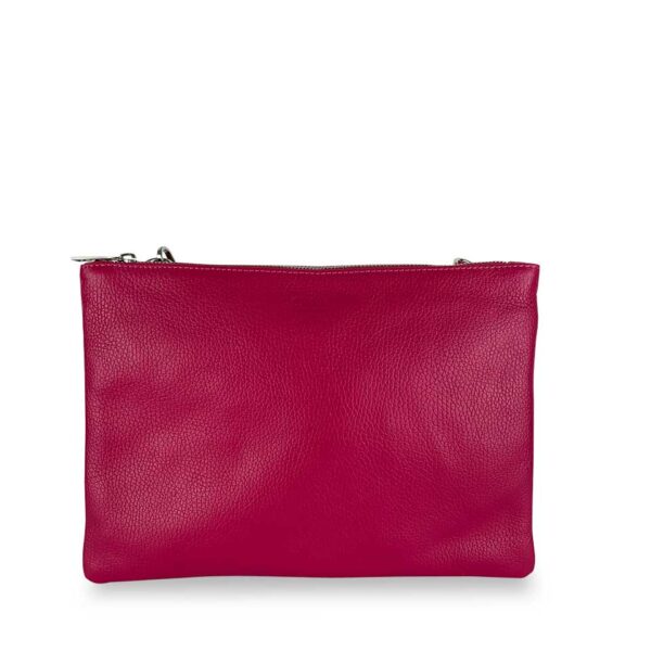 Borsa Pochette Double Fucsia
