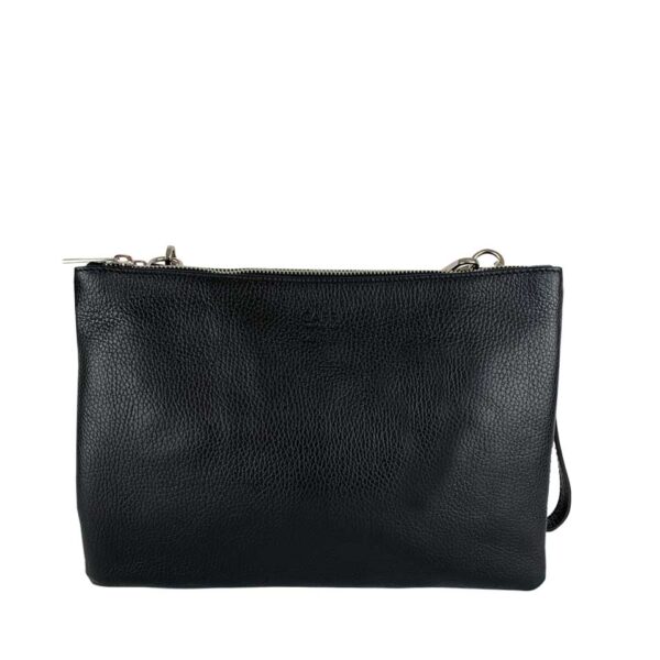 Borsa Pochette Double Nera