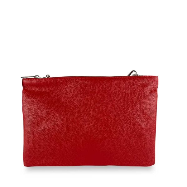 Borsa Pochette Double Rossa