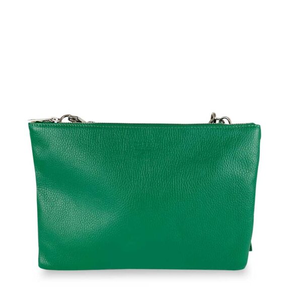 Borsa Pochette Double Verde