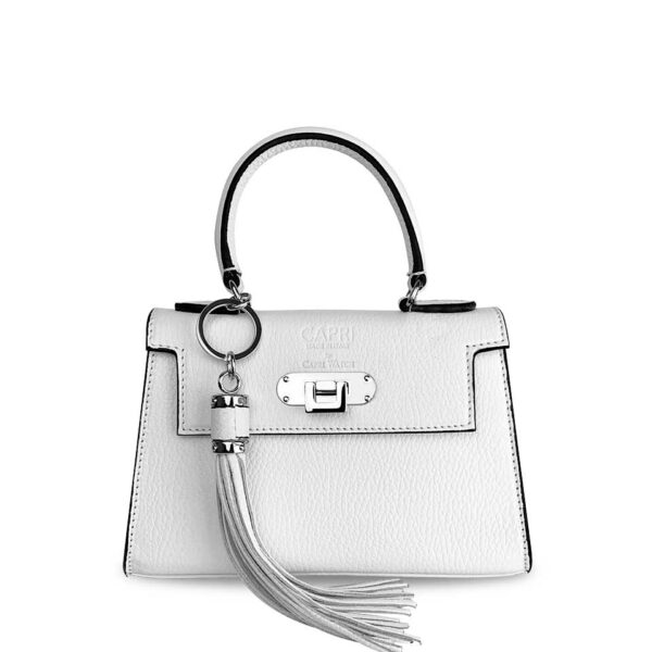 Borsa Rosetta Bianca