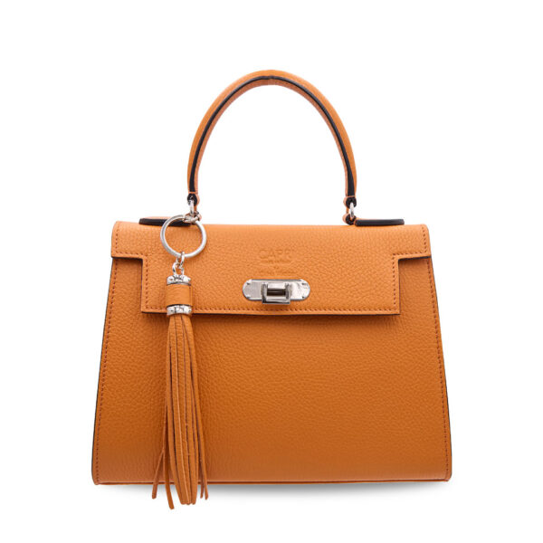 Borsa Rosetta Media 26 Alce stampato Orange