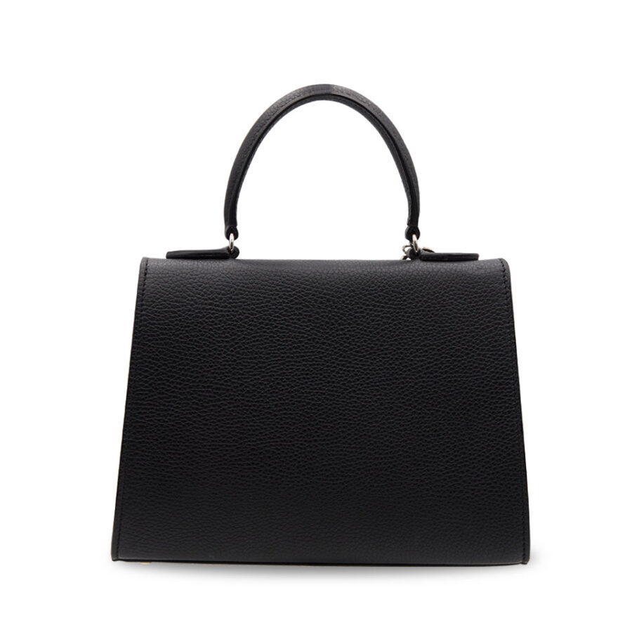 Borsa Rosetta Media 26 Black Stampa Alce - immagine 5