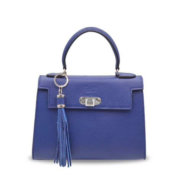 Borsa Rosetta Media 26 Blue Royal Stampa Alce