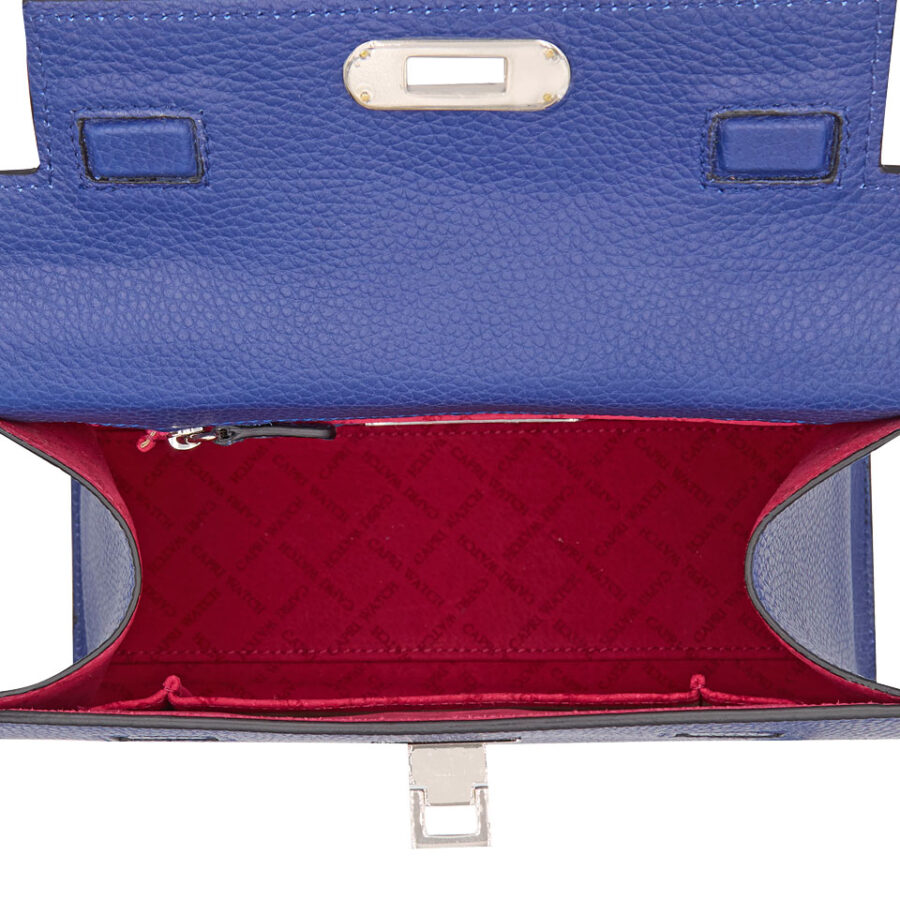 Borsa Rosetta Media 26 Blue Royal Stampa Alce - immagine 3