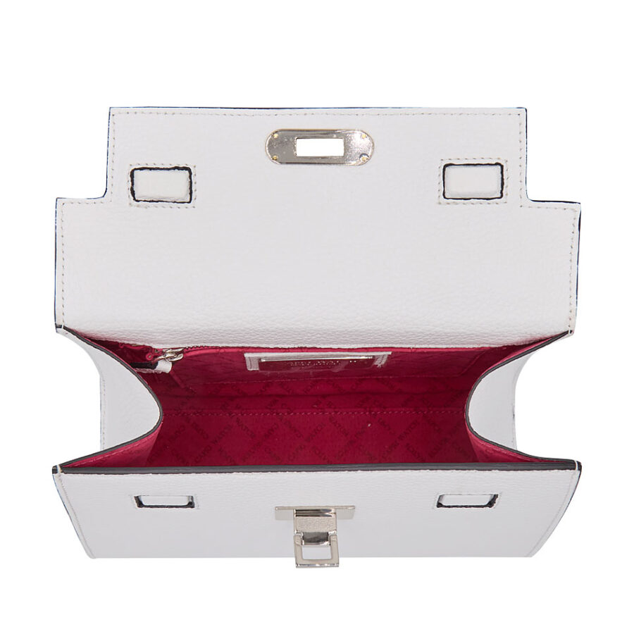 Borsa Rosetta Media 26 White Stampa Alce - immagine 3