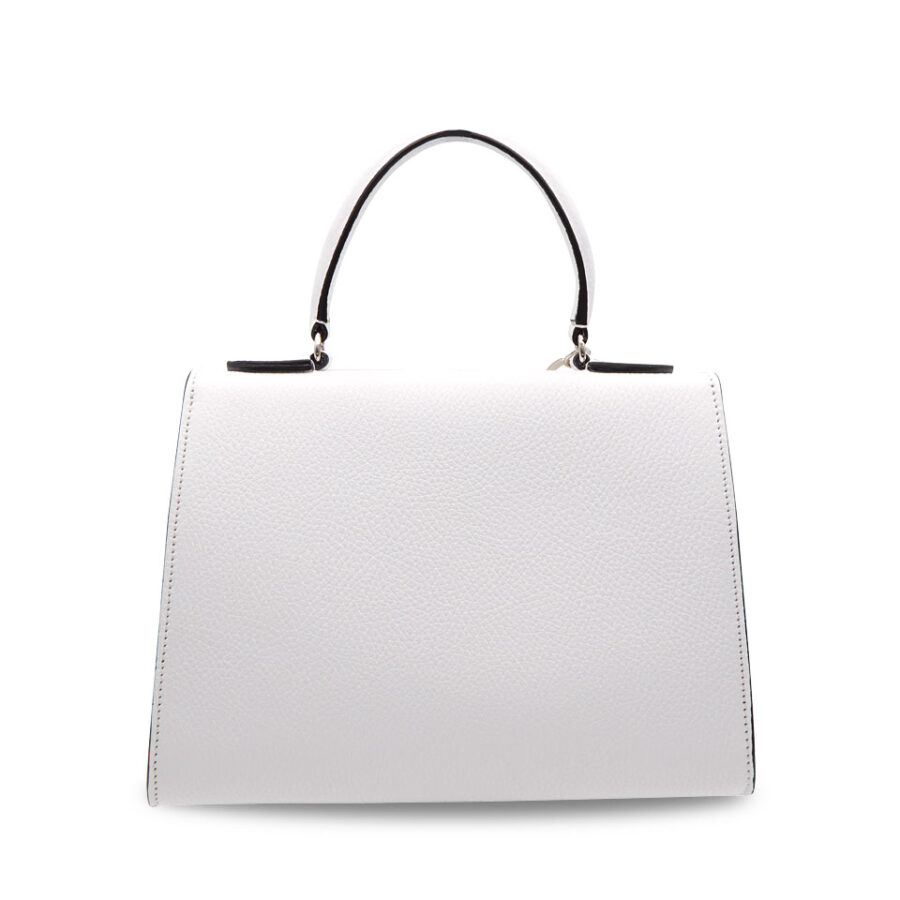 Borsa Rosetta Media 26 White Stampa Alce - immagine 5