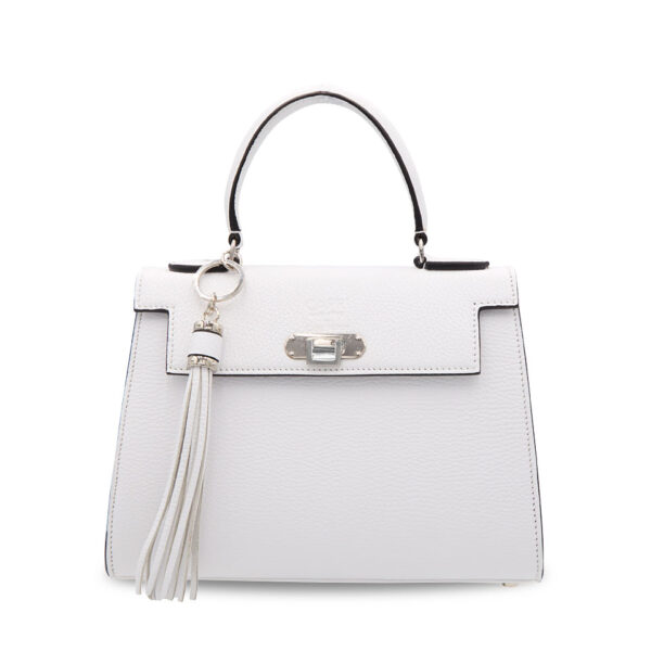 Borsa Rosetta Media 26 White Stampa Alce
