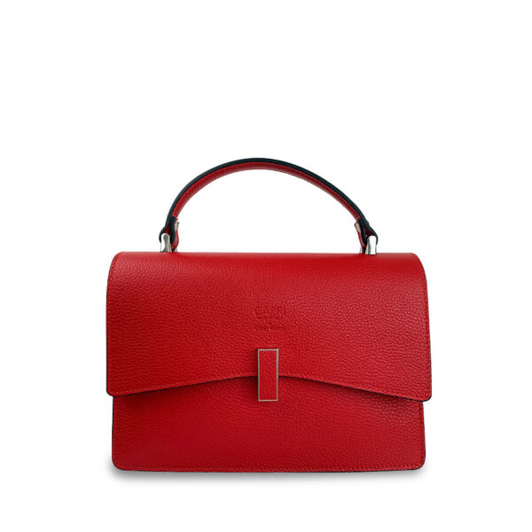 Borsa Rossa a mano e con tracolla