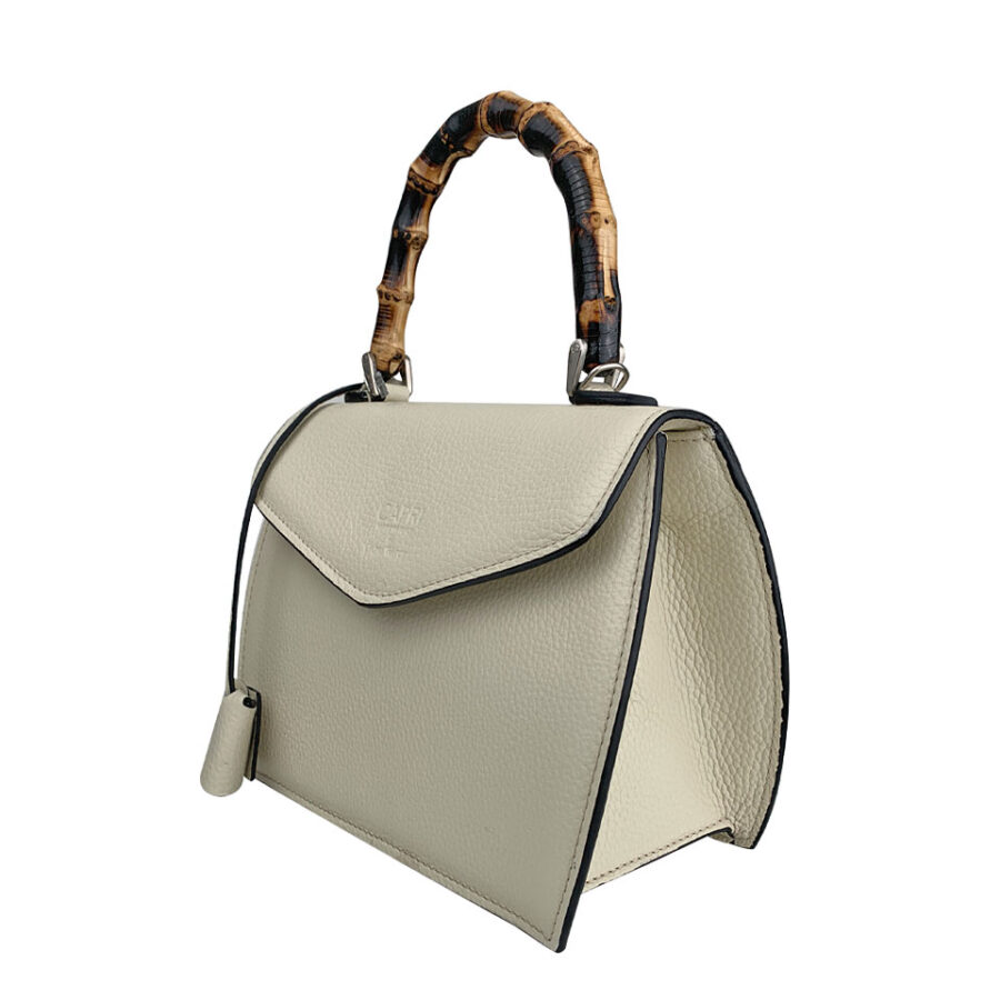 Borsa Rossella Media 23 Alce stampato  Beige - immagine 2
