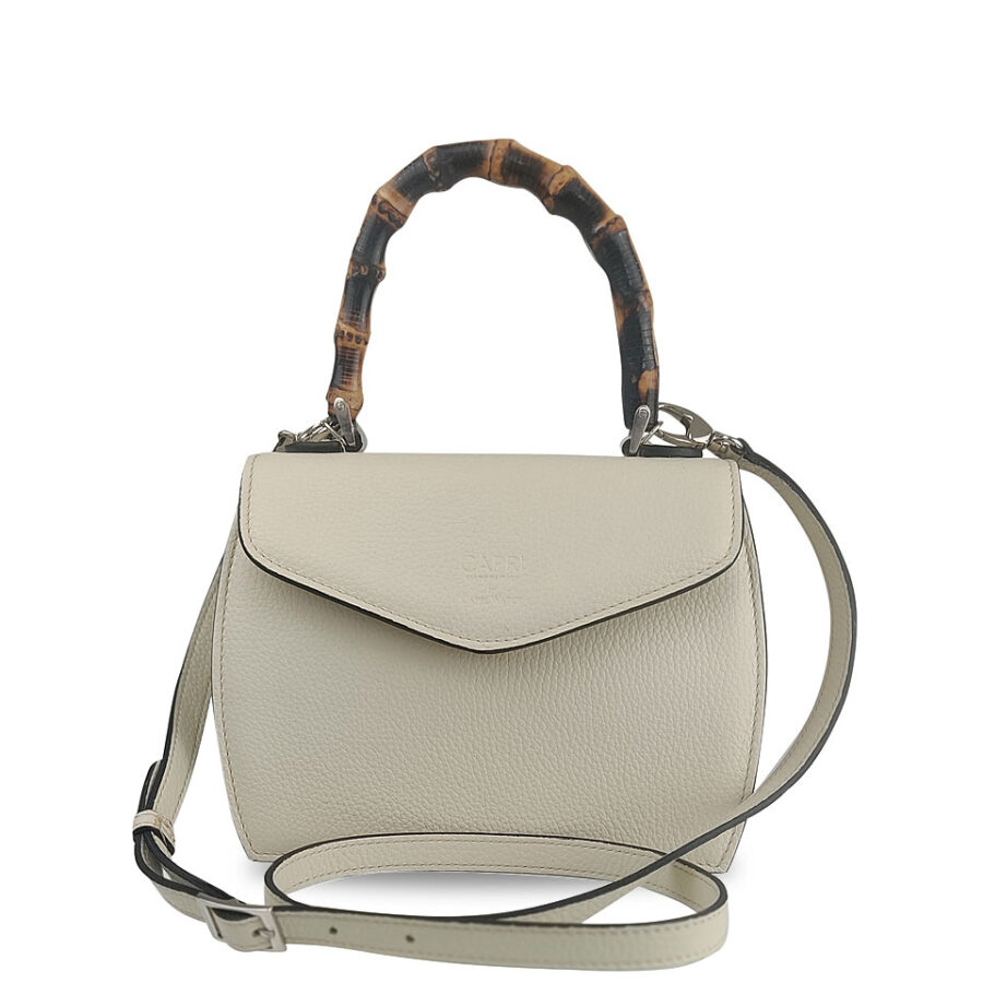 Borsa Rossella Media 23 Alce stampato  Beige - immagine 4