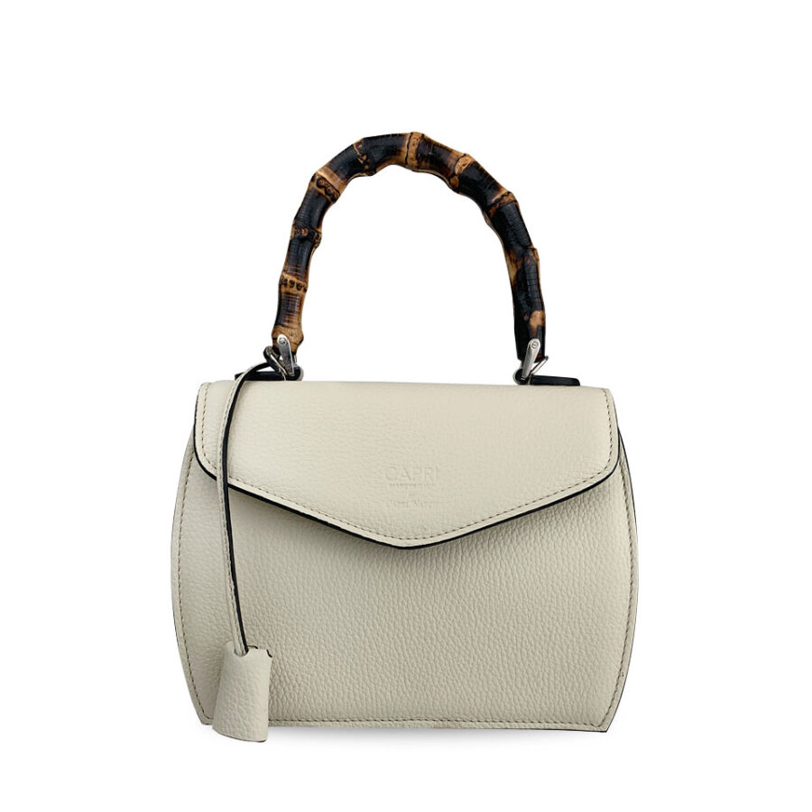 Borsa Rossella Media 23 Alce stampato  Beige