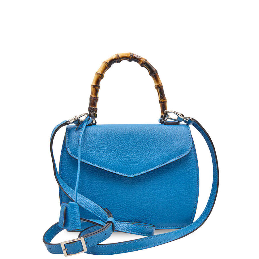 Borsa Rossella Media 23 Alce stampato  Blue Light - immagine 4