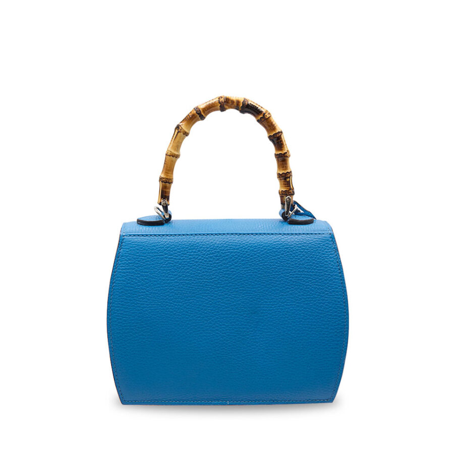 Borsa Rossella Media 23 Alce stampato  Blue Light - immagine 5