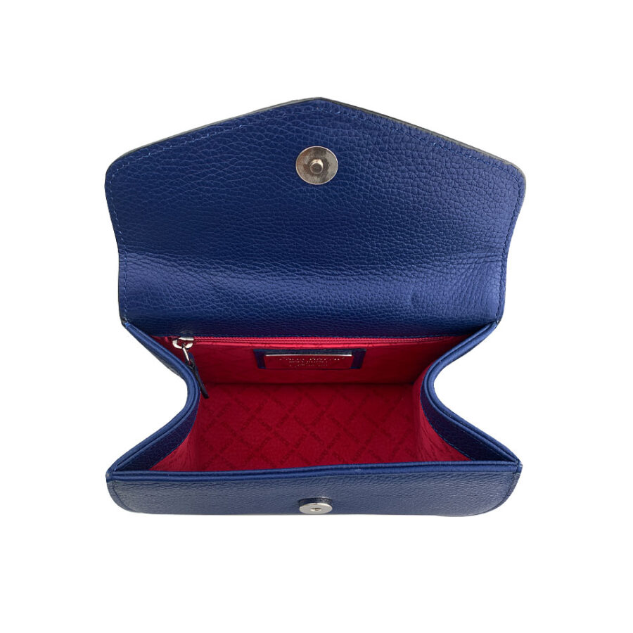 Borsa Rossella Media 23 Alce stampato  Blue Royal - immagine 3