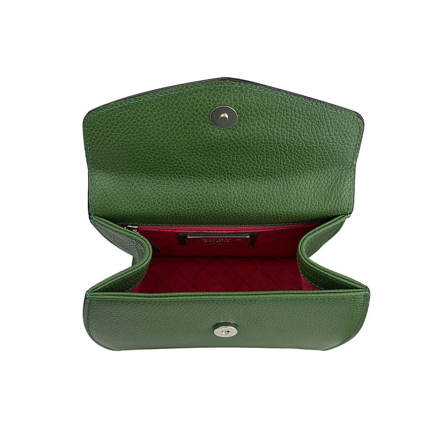 Borsa Rossella Media 23 Alce stampato  Green - immagine 4