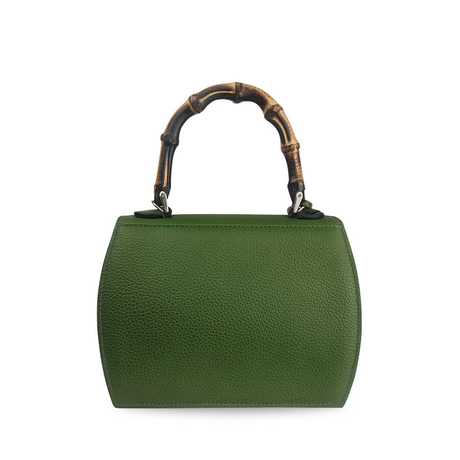 Borsa Rossella Media 23 Alce stampato  Green - immagine 5