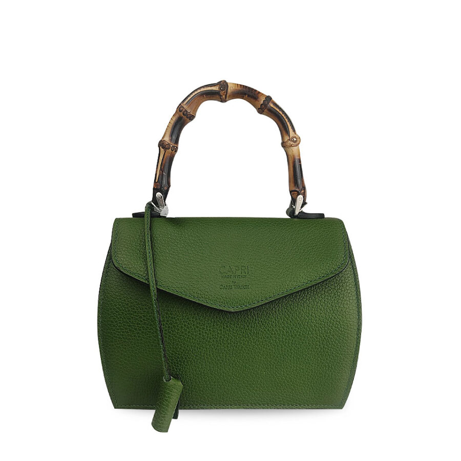 Borsa Rossella Media 23 Alce stampato  Green