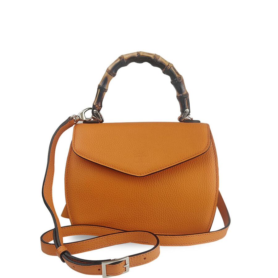 Borsa Rossella Media 23 Alce stampato  Orange - immagine 3