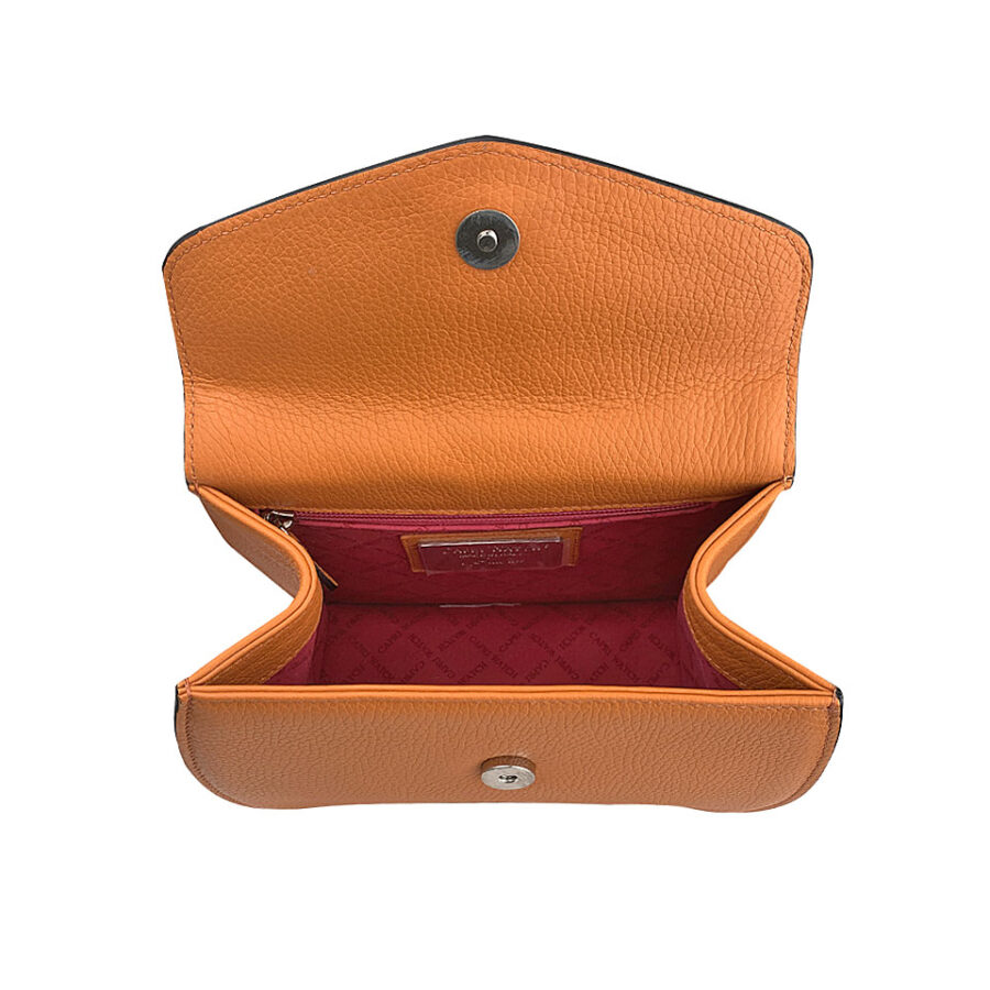 Borsa Rossella Media 23 Alce stampato  Orange - immagine 4