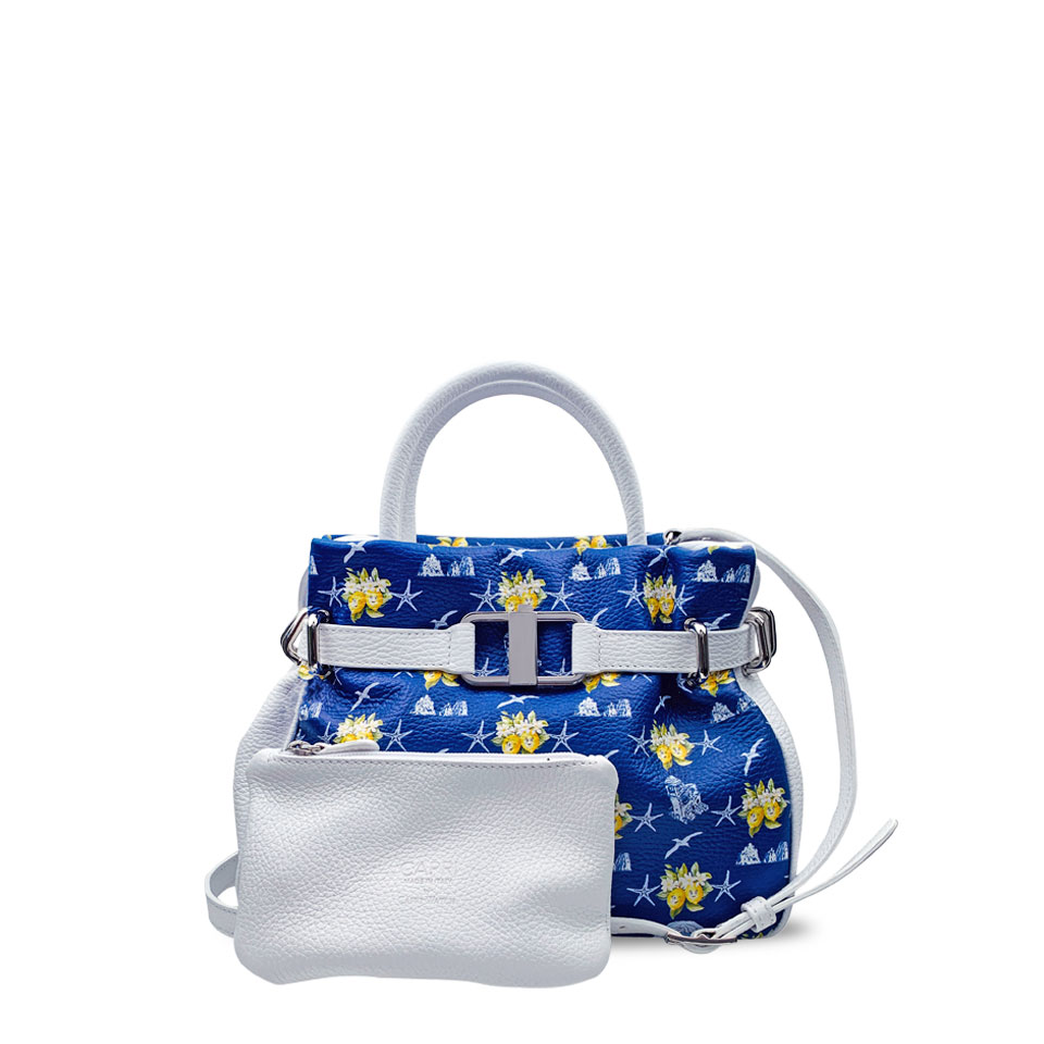 Borsa Sonia 26 Lemon Memories Blue Navy - immagine 3
