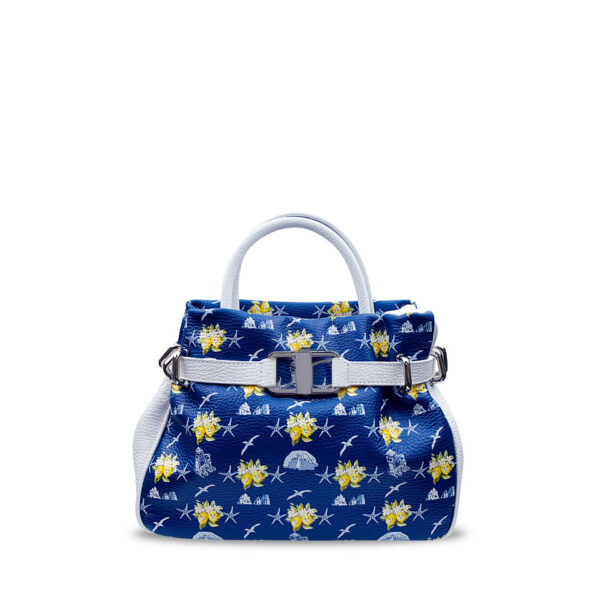 Borsa Sonia 26 Lemon Memories Blue Navy