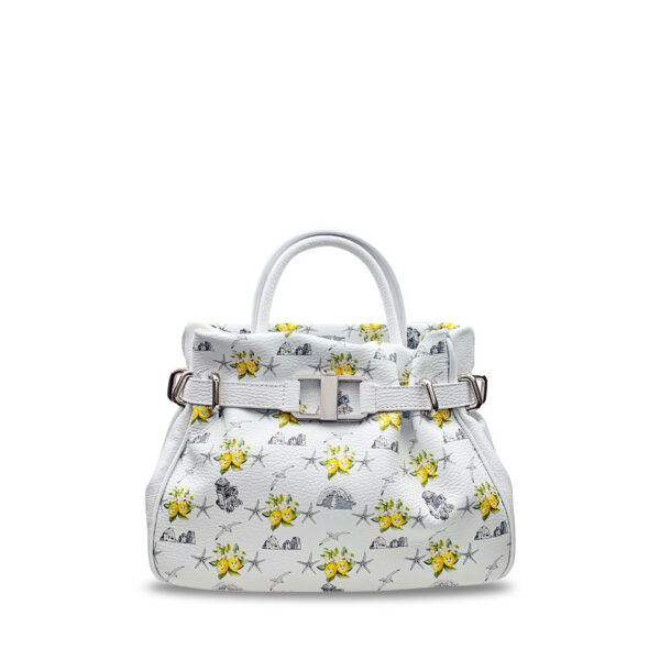Borsa Sonia 26 Lemon Memories White