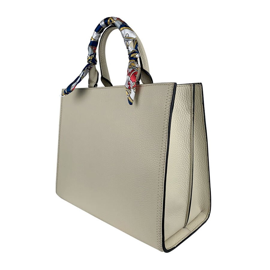 Borsa Valeria Large 33.5 Alce stampato Beige - immagine 2