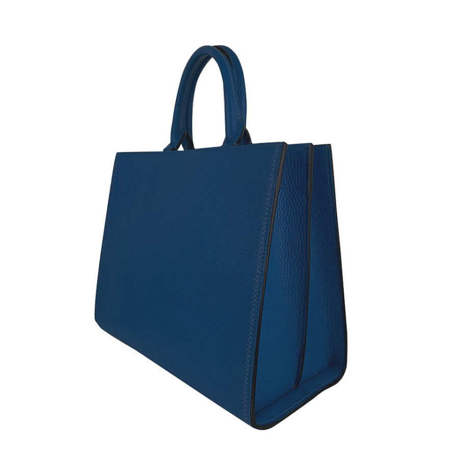 Borsa Valeria Large 33.5 Alce stampato Blue Royal - immagine 2