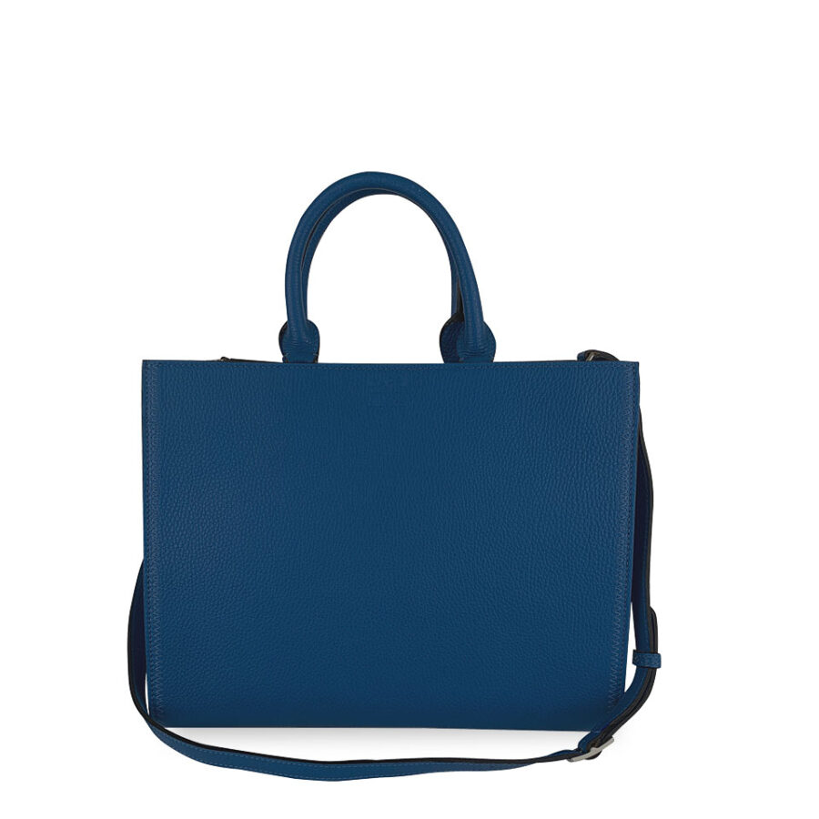 Borsa Valeria Large 33.5 Alce stampato Blue Royal - immagine 3